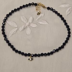 Essential Evil Eye Beaded Anklet 925 Sterling Silver